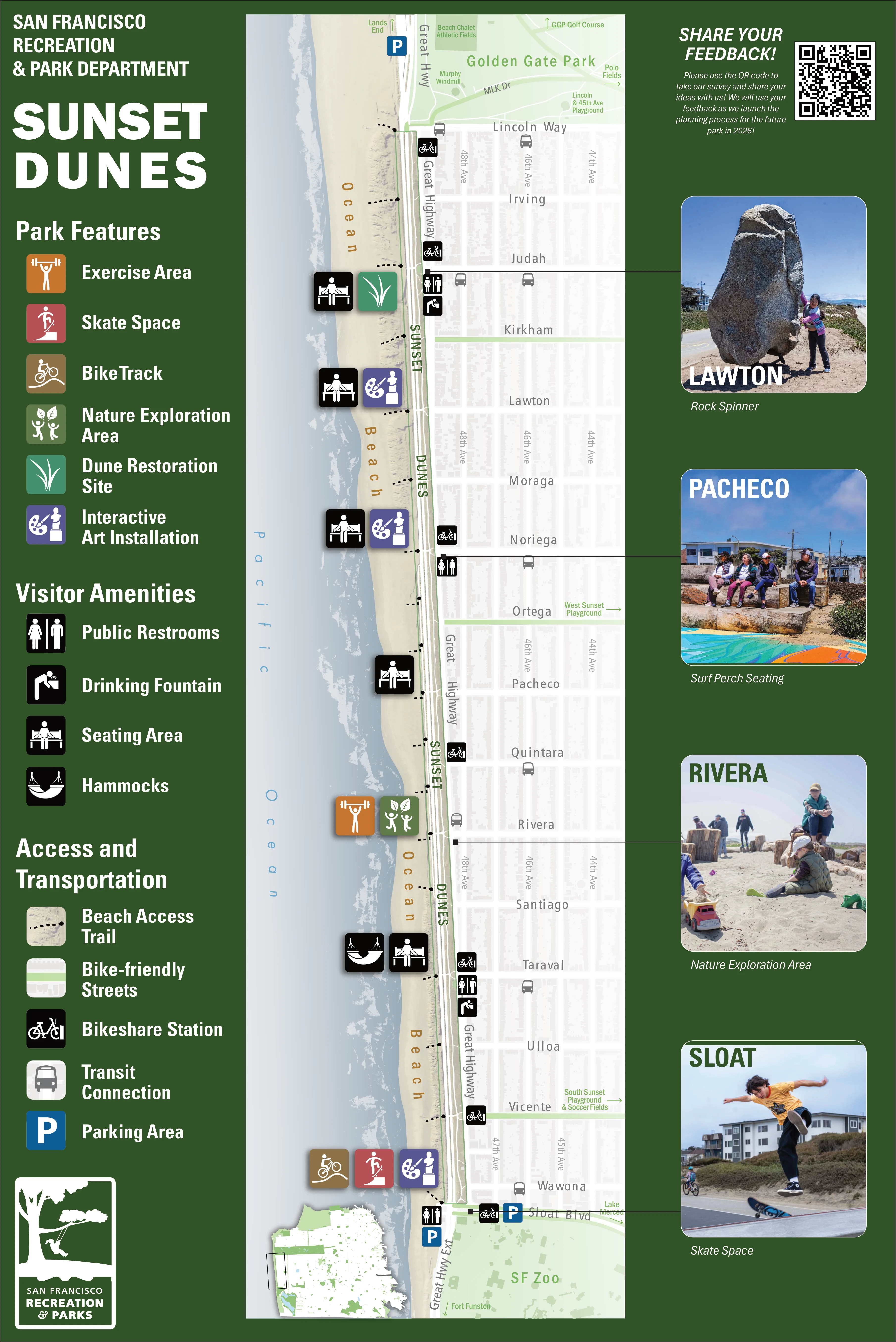 Sunset Dunes Map map